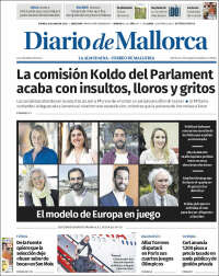 Portada de Diario de Mallorca (España)