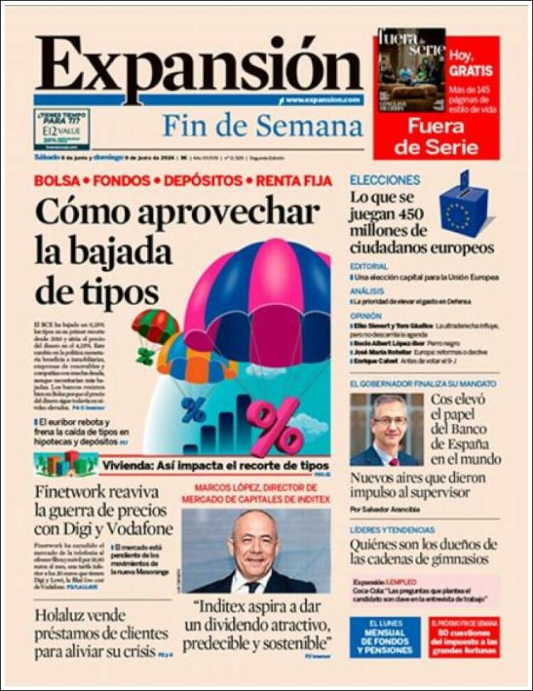 Portada de Expansión (Espa&ntilde;a)