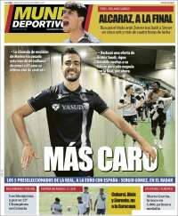 Portada de Mundo Deportivo Gipuzkoa (España)