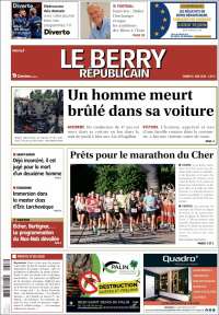 Portada de Berry Republicain (Francia)