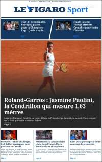 Portada de Le Figaro Sport (Francia)
