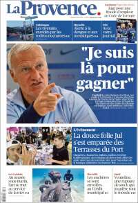 Portada de La Provence (Francia)