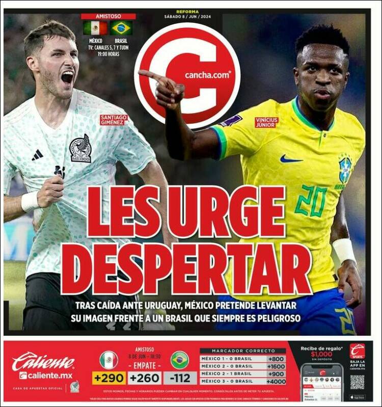 Portada de Cancha (M&eacute;xico)