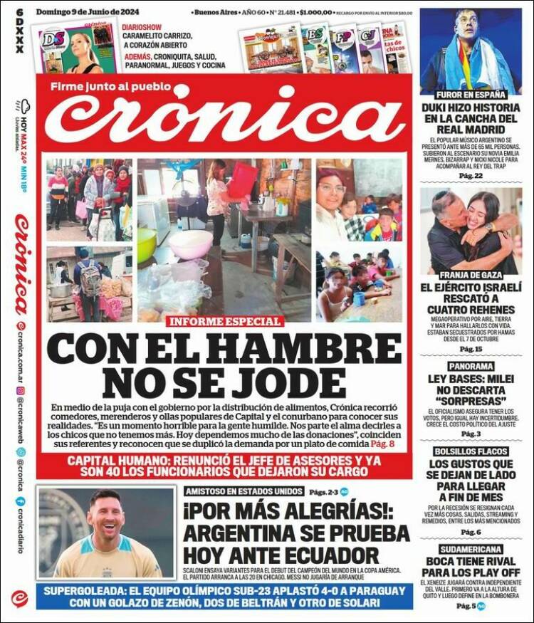 Portada de La Voz del Chaco (Argentina)