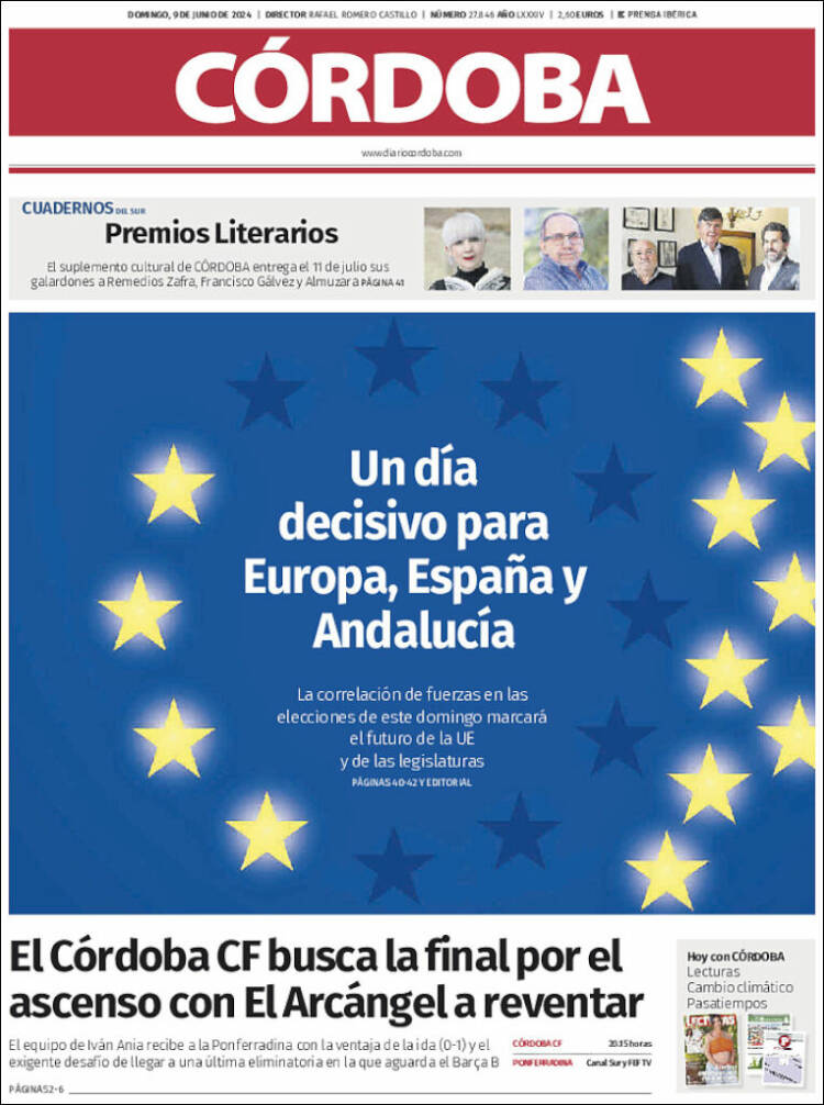 Portada de Diario de Córdoba (Espa&ntilde;a)
