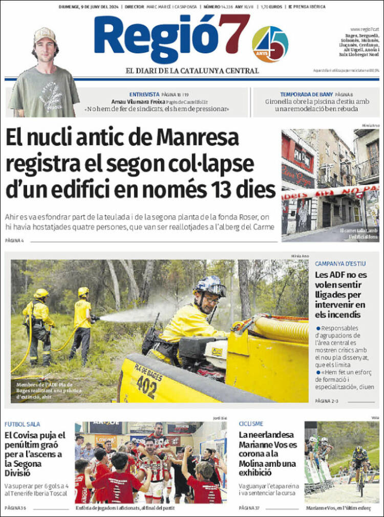 Portada de Regio7 (Espa&ntilde;a)