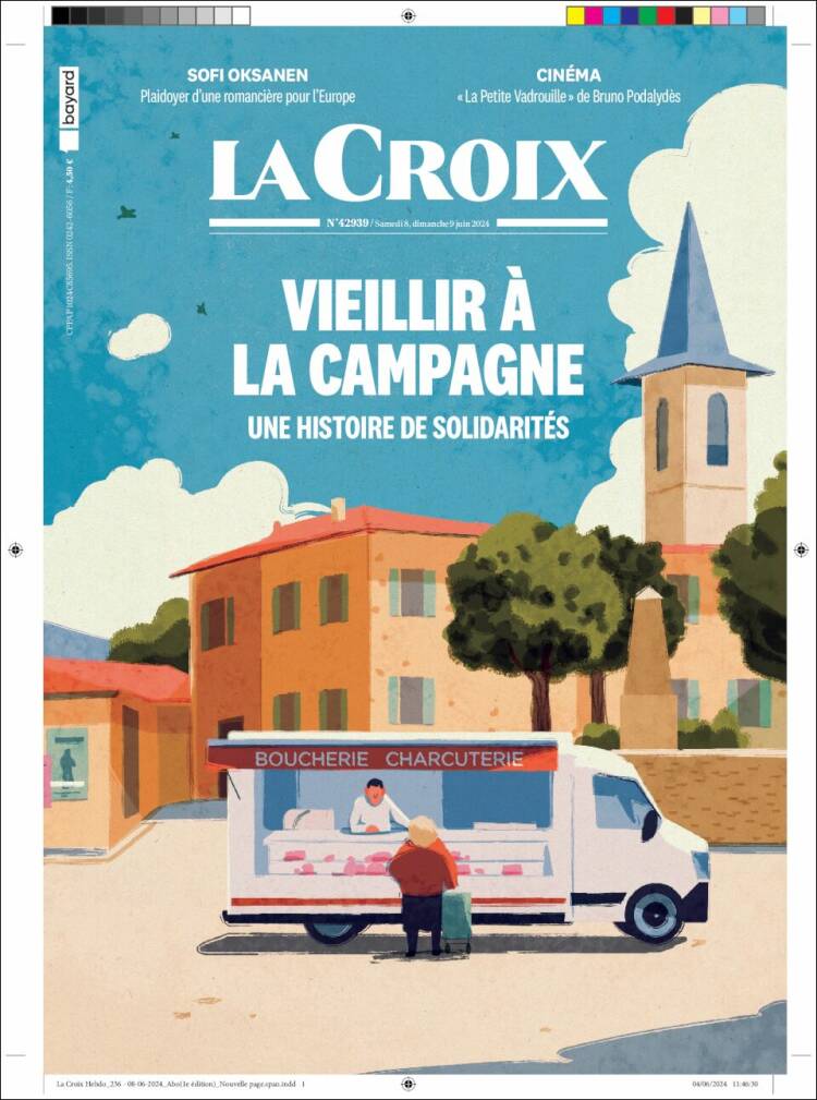 Portada de La Croix (Francia)