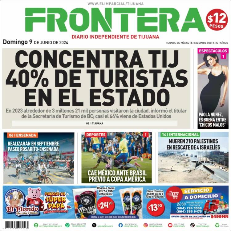 Portada de Frontera (M&eacute;xico)