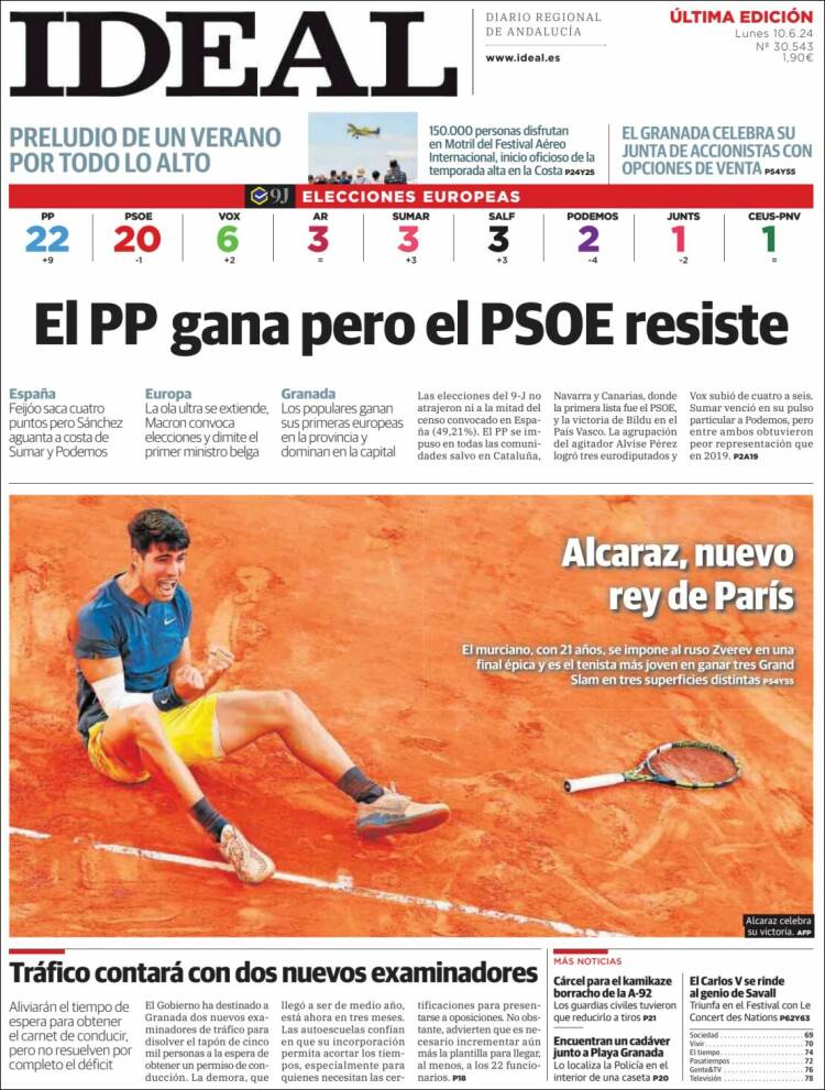 Portada de Ideal (España)