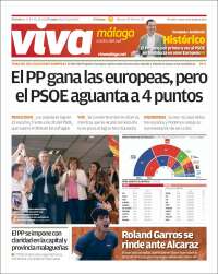 Portada de Viva Málaga (España)
