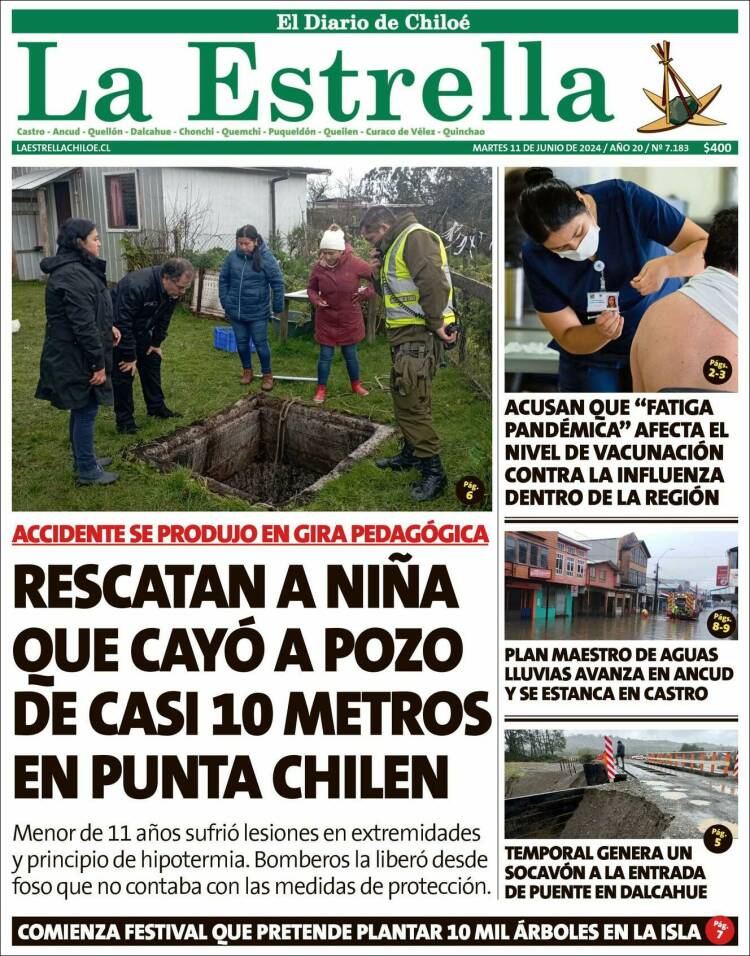Portada de Estrella de Chiloé (Chile)