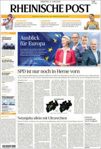 Portada de Rheinische Post (Alemania)