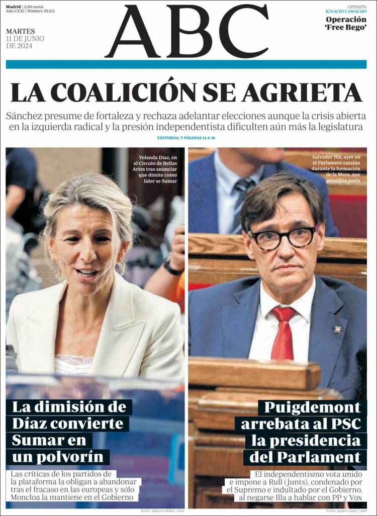 Portada de ABC (Espa&ntilde;a)