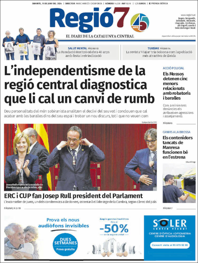 Portada de Regio7 (Espa&ntilde;a)