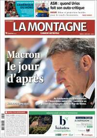 Portada de La Montagne (Francia)