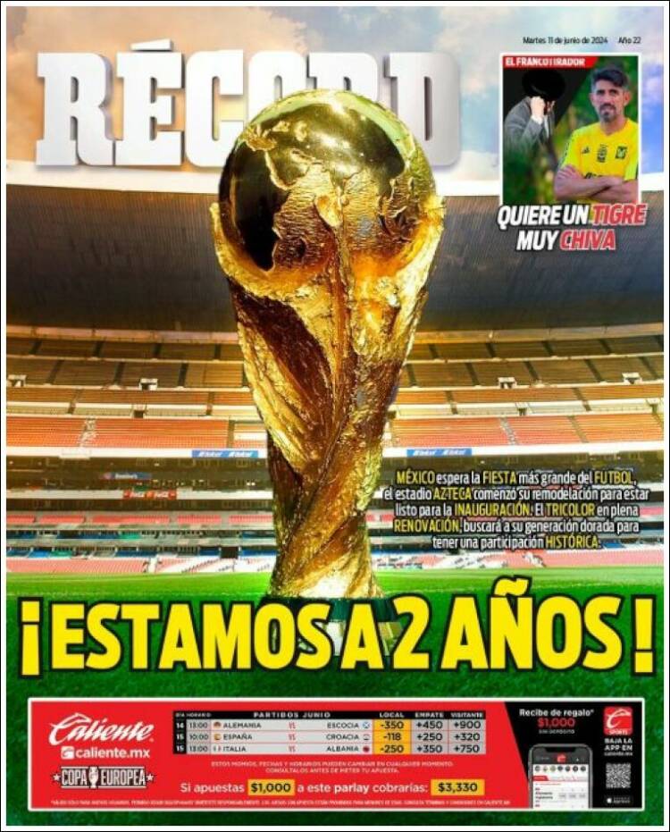 Portada de Record (M&eacute;xico)