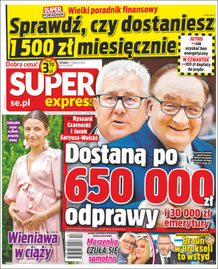 Portada de Super Express (Polonia)