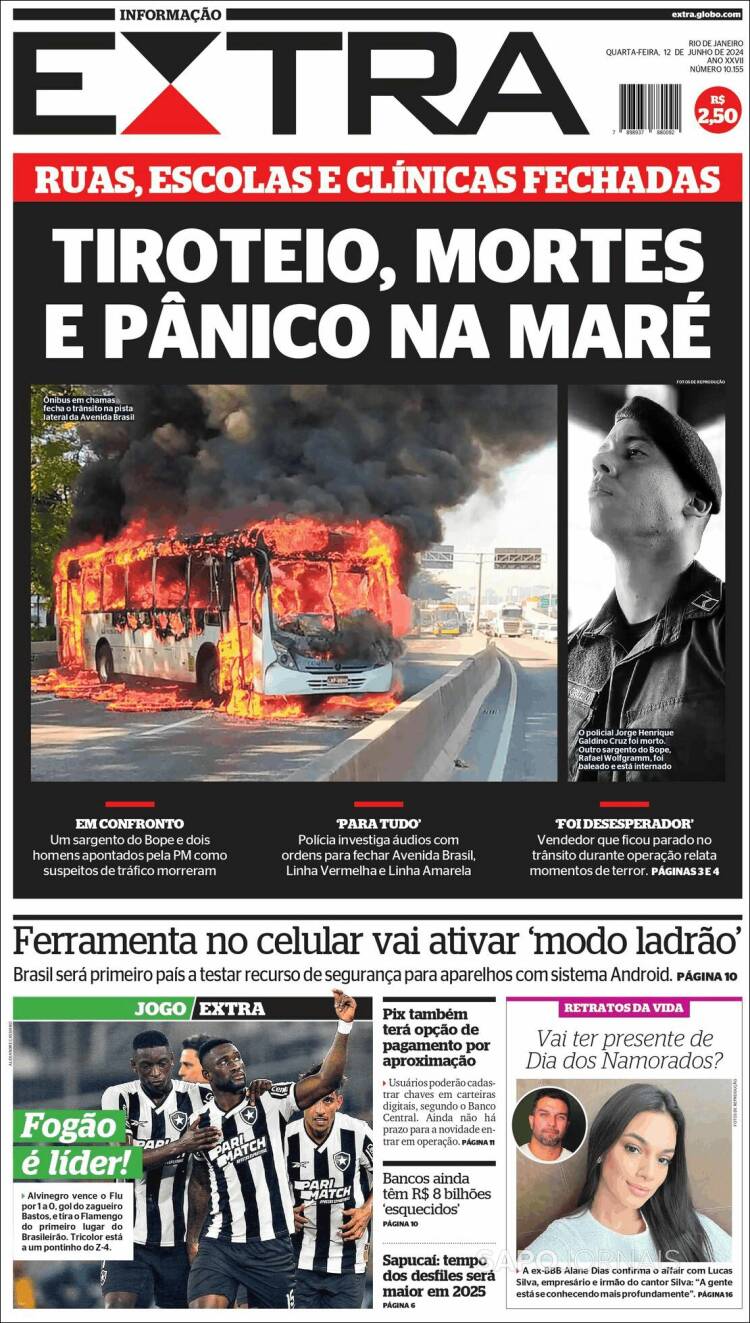 Portada de Extra (Brasil)