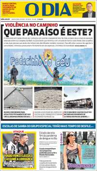 Portada de O Dia (Brasil)