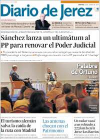 Portada de Diario de Jerez (España)