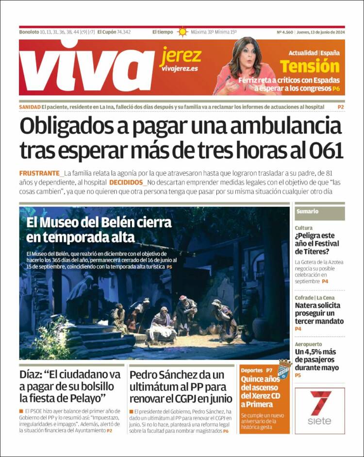 Portada de Información - Jerez (España)