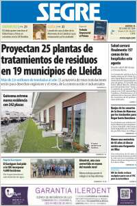 Portada de Segre  (España)