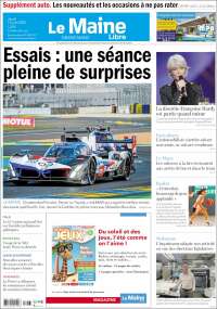 Portada de Le Maine Libre (Francia)