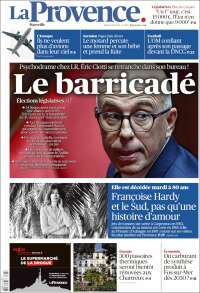 Portada de La Provence (Francia)