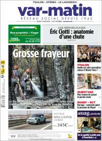Portada de Var-Matin (Francia)