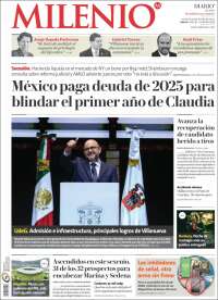 Portada de Milenio - Jalisco (M&eacute;xico)
