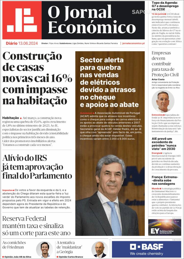 Portada de Oje (Portugal)