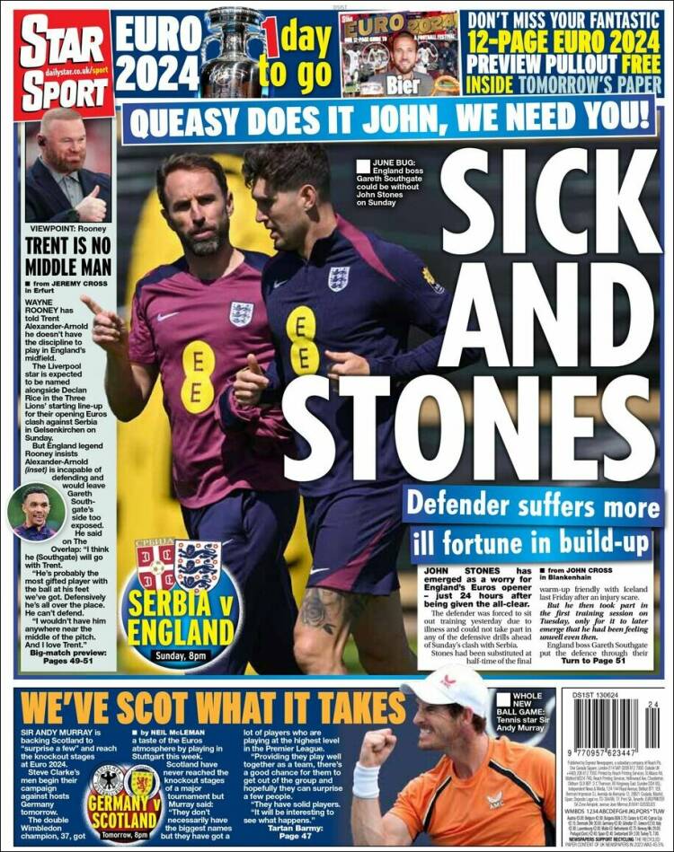 Portada de Star Sport (Reino Unido)