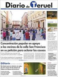 Portada de Diario de Teruel (España)