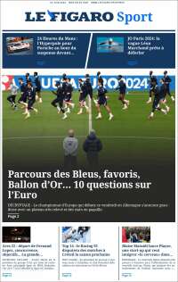 Portada de Le Figaro Sport (Francia)
