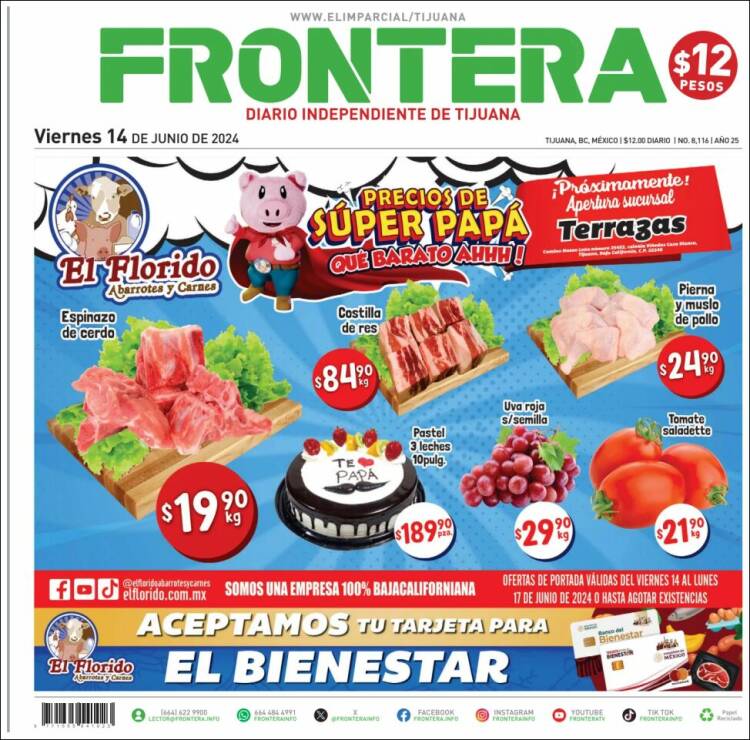 Portada de Frontera (M&eacute;xico)