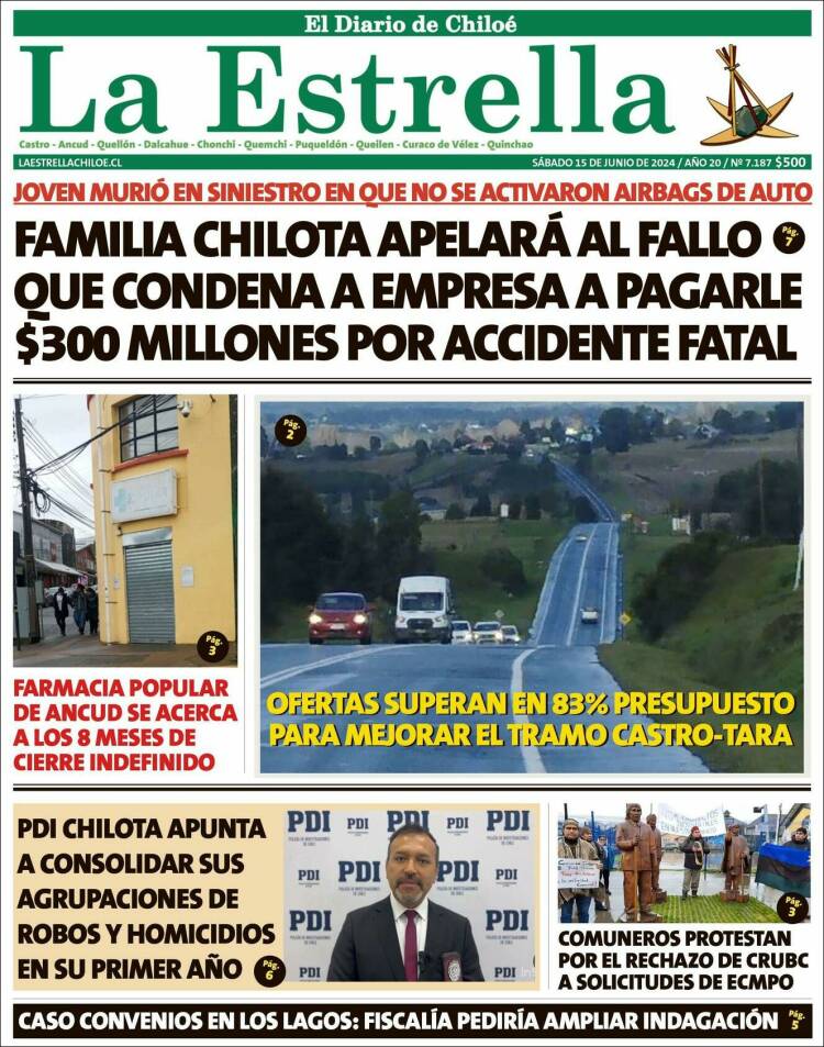 Portada de Estrella de Chiloé (Chile)