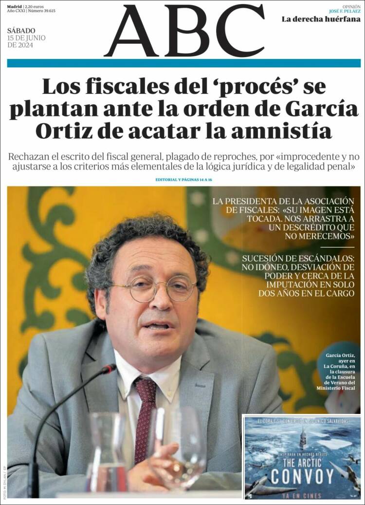 Portada de ABC (España)