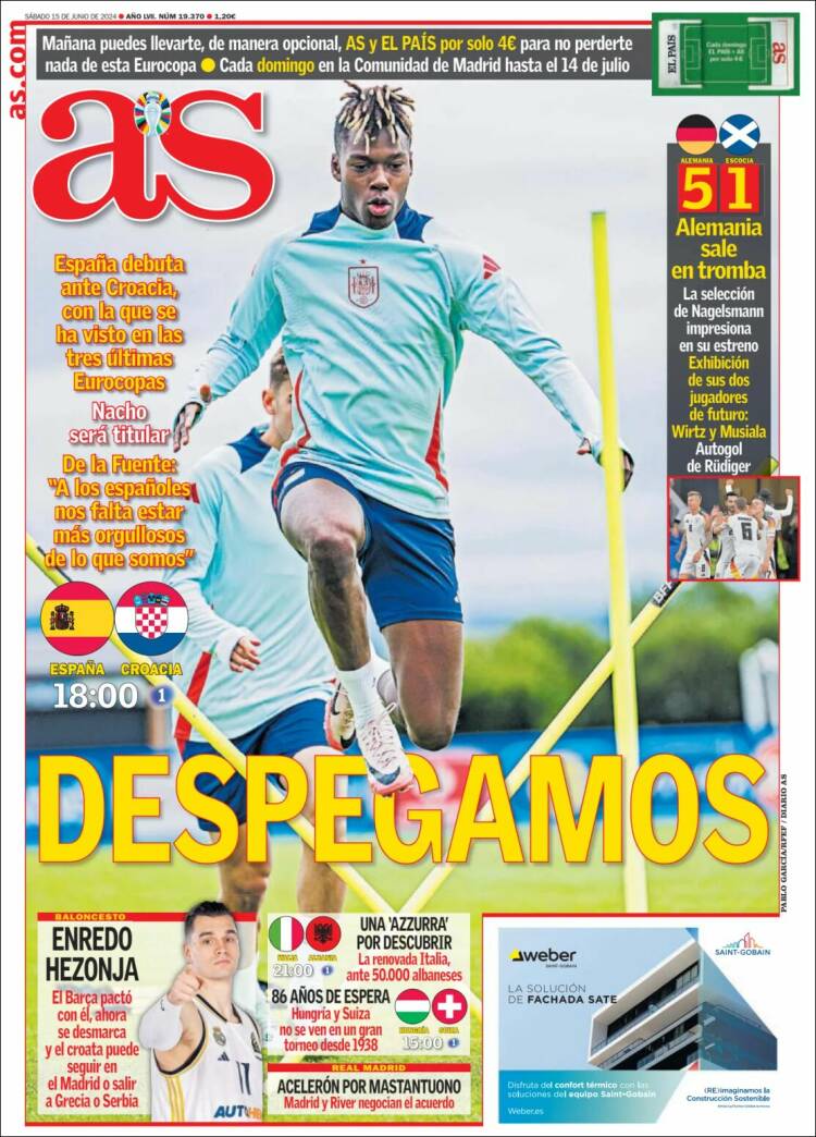 Portada de As (España)