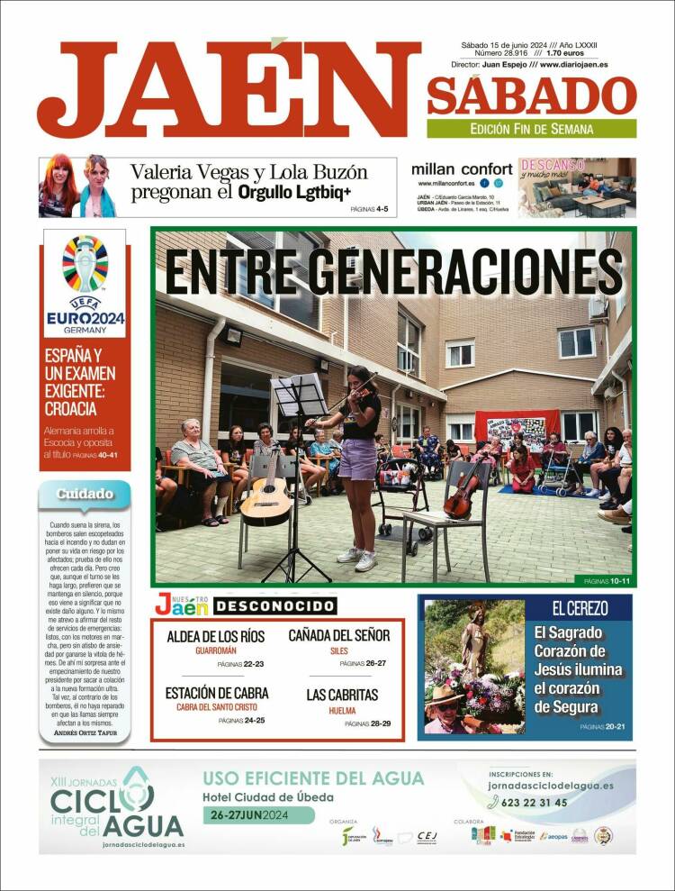 Portada de Diario Jaén (España)