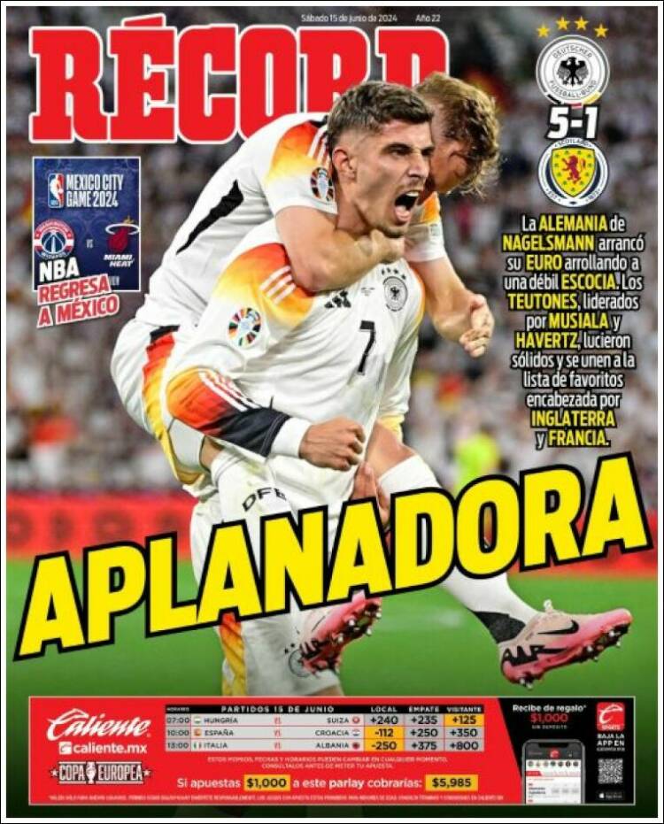 Portada de Record (M&eacute;xico)