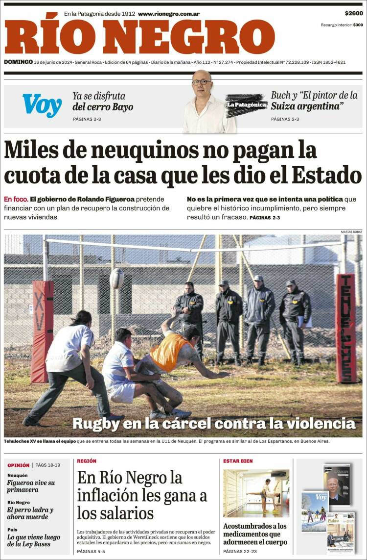 Portada de Rio Negro (Argentina)