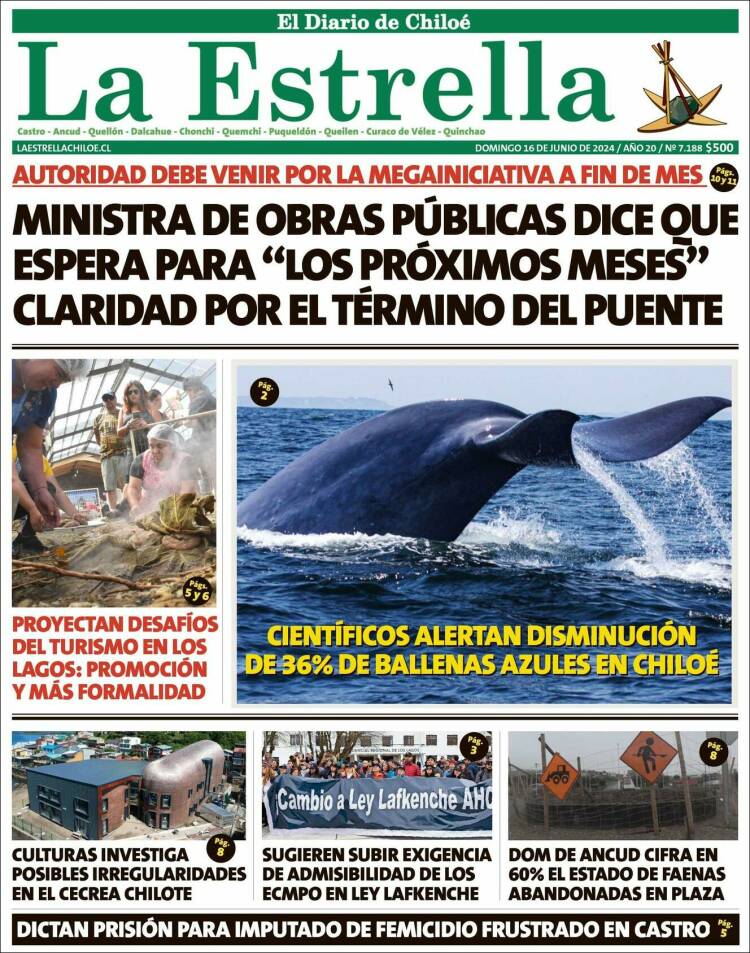 Portada de Estrella de Chiloé (Chile)