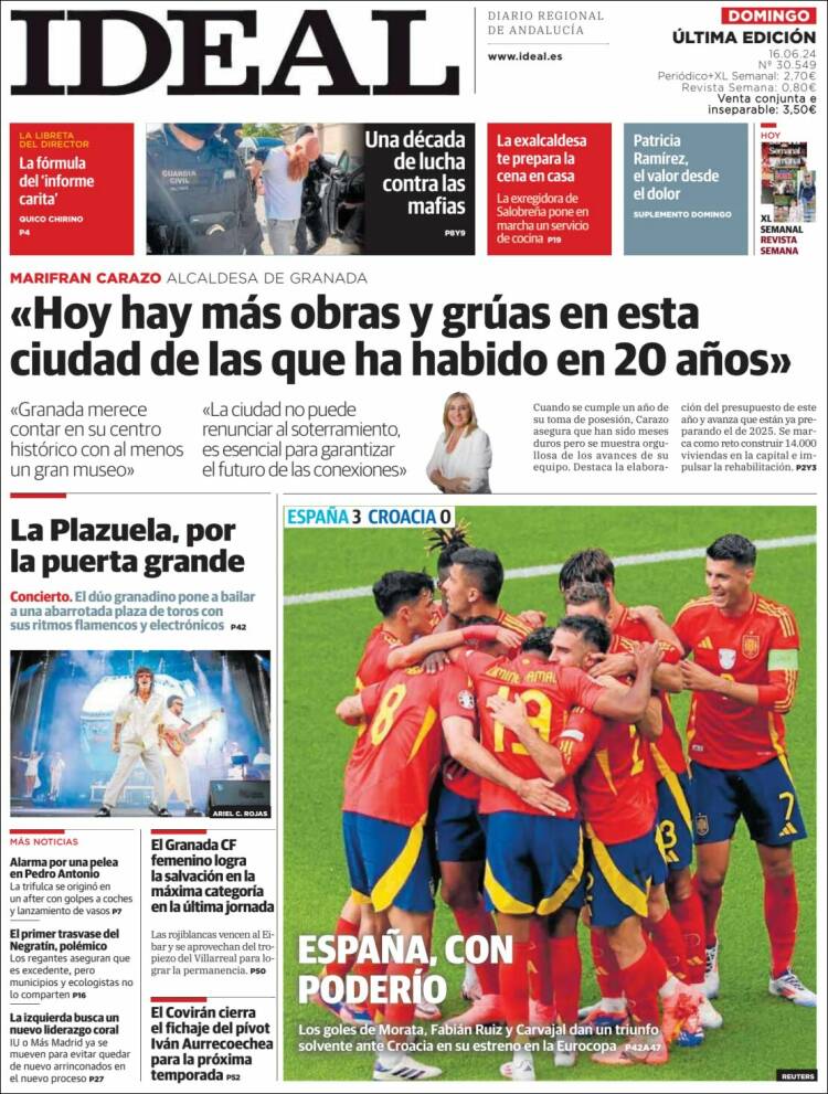 Portada de Ideal (España)