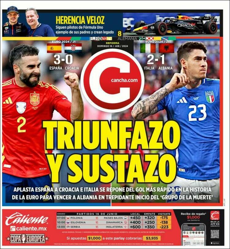 Portada de Cancha (M&eacute;xico)