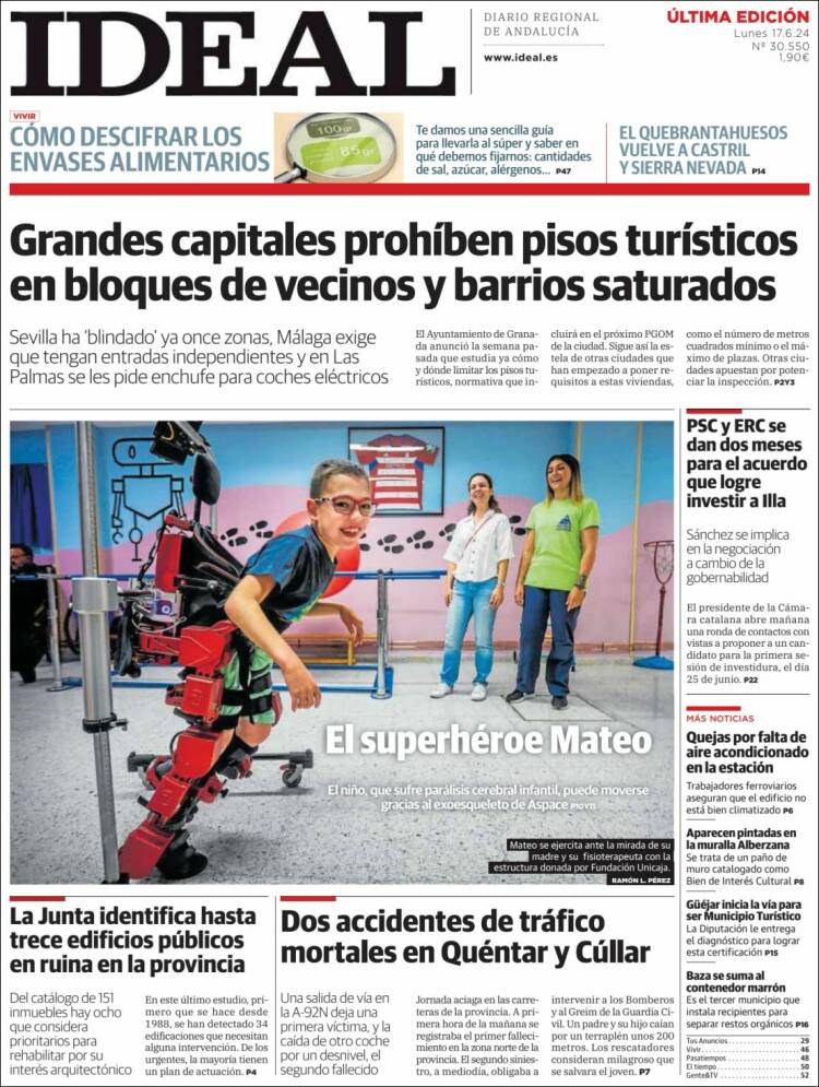 Portada de Ideal (España)