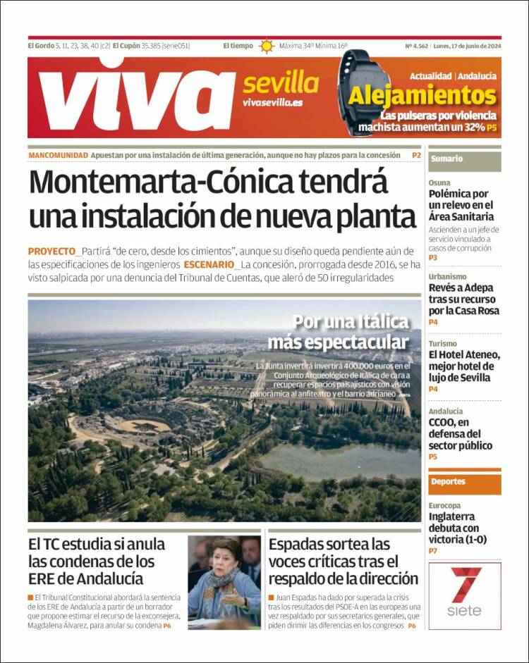Portada de Viva Sevilla (España)
