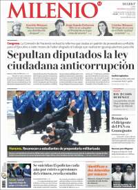 Portada de Milenio de León (M&eacute;xico)