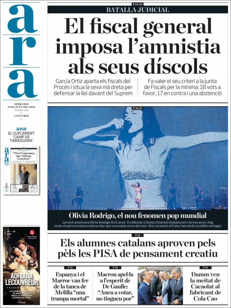 Portada de Ara (Espa&ntilde;a)