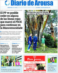 Portada de Diario de Arousa (Espa&ntilde;a)