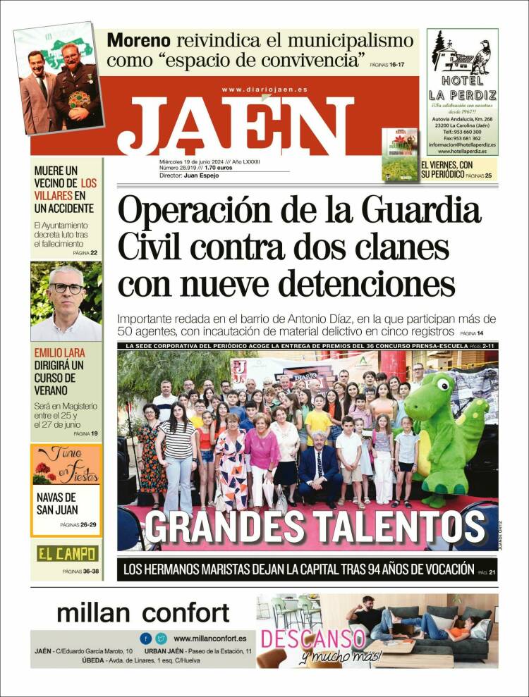 Portada de Diario Jaén (Espa&ntilde;a)